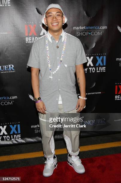 Designer Kevin Saer Leong of Oragami attends Duane McLaughlin's "Ready To Live" album release party at Utopia III on September 10, 2011 in New York...