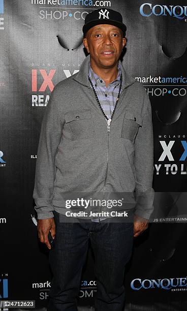 Russell Simmons attends Duane McLaughlin's "Ready To Live" album release party at Utopia III on September 10, 2011 in New York City.