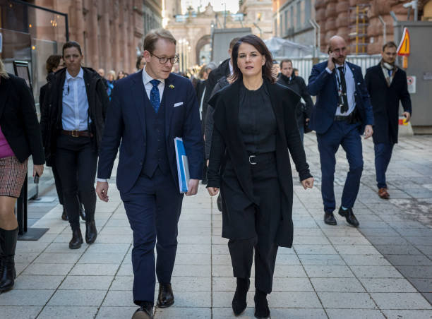 SWE: German Foreign Minister Baerbock Travels Sweden