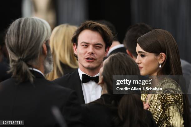 January 19, 2020: Charlie Heaton and Natalia Dyer arriving at the 26th Screen Actors Guild Awards at the Los Angeles Shrine Auditorium and Expo Hall...