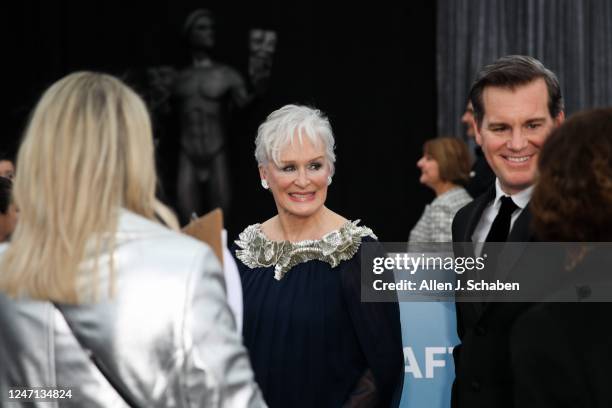January 19, 2020: Glenn Close arriving at the 26th Screen Actors Guild Awards at the Los Angeles Shrine Auditorium and Expo Hall on Sunday, January...