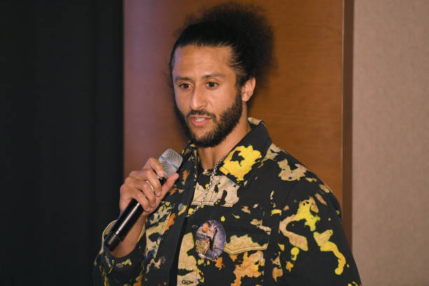 News Studios hosts a screening event of Killing County" from Executive Producer Colin Kaepernick in Burbank, California on February 2023. COLIN...