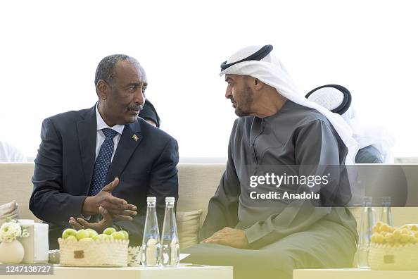 Chairman of the Sudanese Sovereignty Council Abdul Fattah al-Burhan in United Arab Emirates Chairman of the Sudanese Sovereignty Council Abdul Fattah al-Burhan in United Arab Emirates