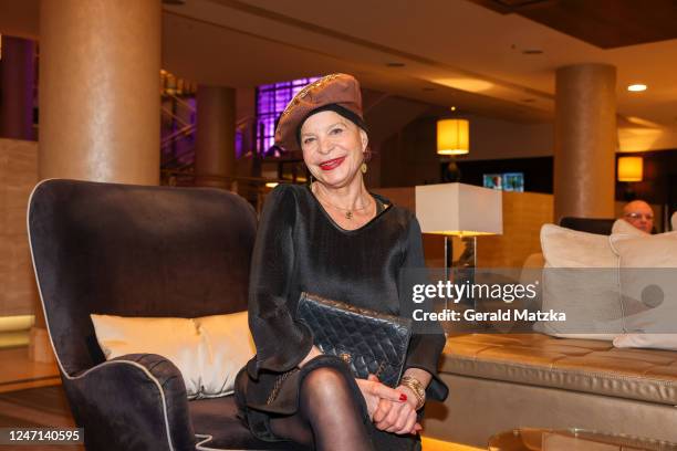 Barbara Engel attends the Askania Award 2023 at Berlin Capital Club on February 14, 2023 in Berlin, Germany.