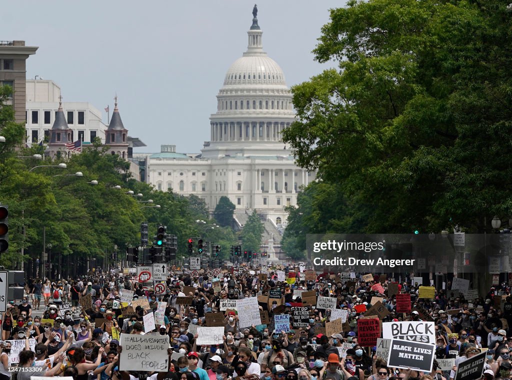 Black Lives Matter Protests Held In Cities Nationwide