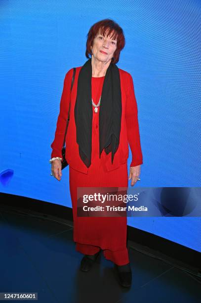 Regina Ziegler during the Blaue Blume awards at The Reed on February 15, 2023 in Berlin, Germany.