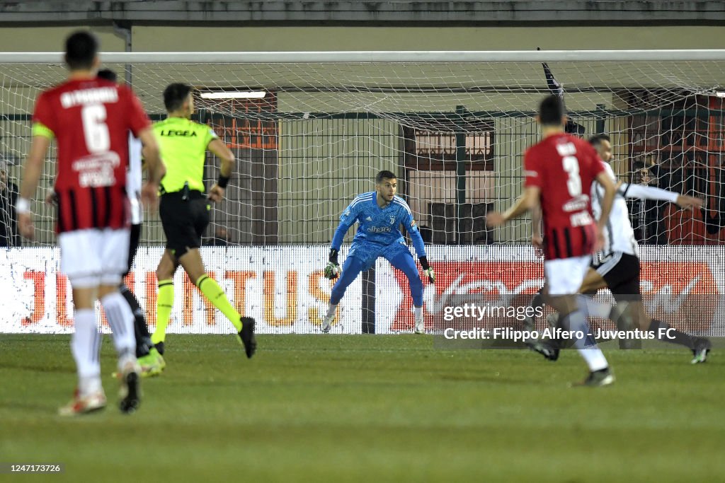 Gian Marco Crespi of Juventus during the Coppa Italia Serie C match... News Photo Getty Images Gian Marco Crespi of Juventus during the Coppa Italia Serie C match... News Photo Getty Images