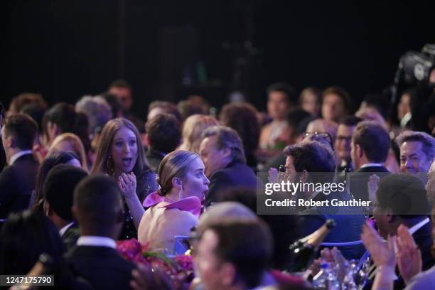 January 27, 2019- Emily Blunt wins Outstanding Performance by a Female Actor in a Supporting Role for ?"A Quiet Place" ?during the show with husband...