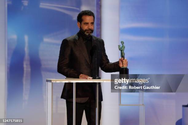 January 27, 2019- Tony Shalhoub during the show at the 25th Screen Actors Guild Awards at the Los Angeles Shrine Auditorium and Expo Hall on Sunday,...