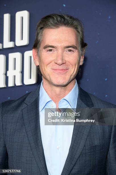 Billy Crudup at the premiere of "Hello Tomorrow" held at The Whitby Hotel on February 15, 2023 in New York City.