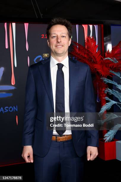Trevor Engleson at "Snowfall" final season premiere held at The Ted Mann Theater on February 15, 2023 in Los Angeles, California.