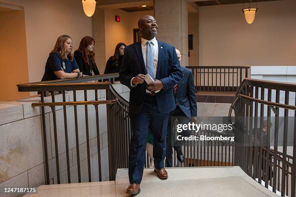 Rep. Tim Scott Senator Tim Scott, a Republican from South Carolina, departs a Senate ...