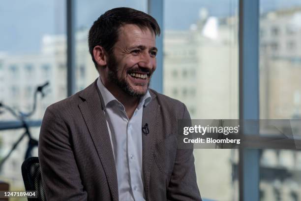 Diego Pardow, Chile's energy minister, during a Bloomberg Television interview in Santiago, Chile, on Friday, Jan. 27, 2023. Capitalizing on Chile's...