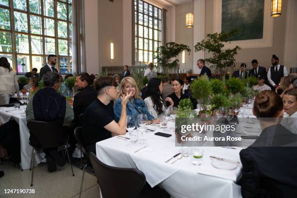 Atmosphere at the MyTheresa x Gabriela Hearst Luncheon held at Eleven Madison Park in September 9, 2022 in New York, New York.