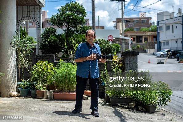 Indigenous Ryukyu This picture taken on August 23, 2022 shows veteran photographer ...