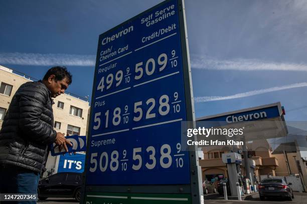 Los Angeles, CA The average price of a gallon of self-serve regular gasoline in LA County is up today for the 15th consecutive day and 17th time in...