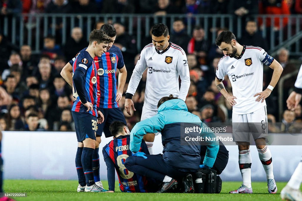 FC Barcelona Vs Manchester United - UEFA Europa League