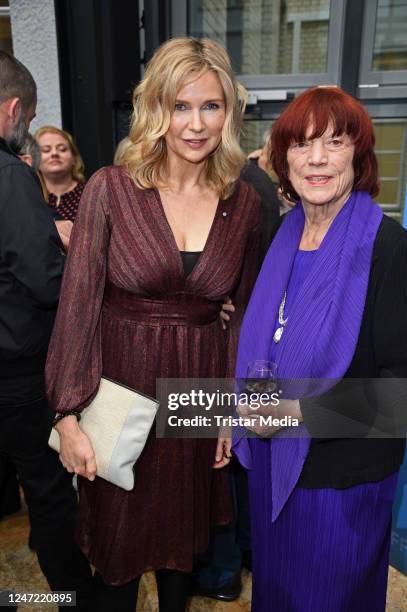 Veronica Ferres, Regina Ziegler during the FFF Bayern reception 2023 on the occasion of the 73rd Berlinale International Film Festival at Bayerische...