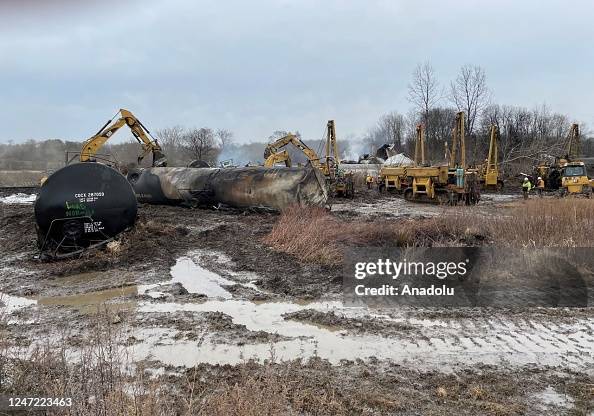 Train derailment in East Palestine