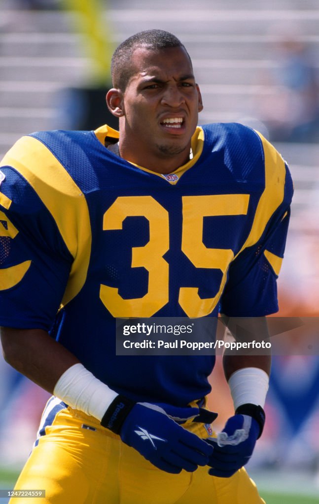 St. Louis Rams safety Keith Lyle, circa 1995. News Photo - Getty Images