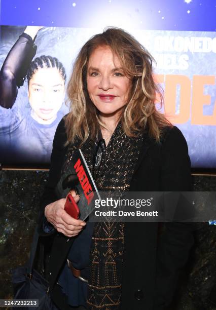 Stockard Channing attends the opening of "Medea", starring Sophie Okonedo and Ben Daniels and directed by Dominic Cooke, at new West End theatre...