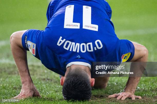 Callum O'Dowda of Cardiff City during the Sky Bet Championship match between Cardiff City and Reading at the Cardiff City Stadium on February 17,...