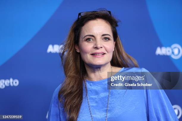 Elisabeth Lanz at the ARD Blue Hour 2023 on the occasion of the 73rd Berlinale International Film Festival at Museum for Communication on February...