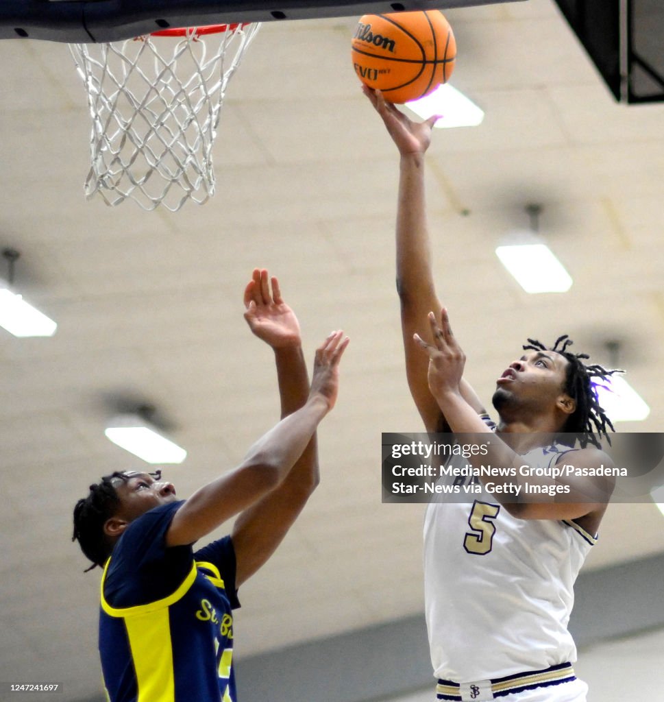 St. John Bosco defeated St. Bernard 60-47 to win a CIF-SS boys Open Division playoff basketball game.