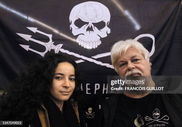 Captain Paul Watson, a Canadian animal rights and environmental activist, and founder and president of the Sea Shepherd Conservation Society poses...