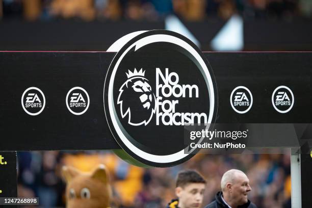 Premier League No room for racism action plan promotes equality, diversity and inclusion. During the Premier League match between Wolverhampton...