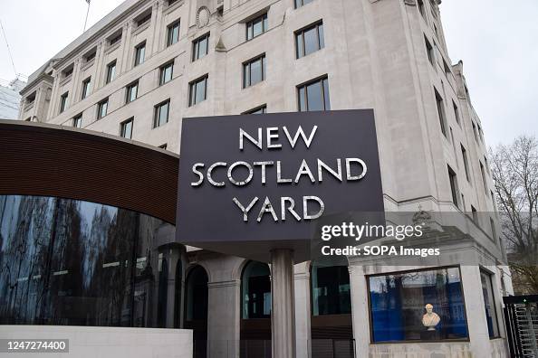 General view of New Scotland Yard, the headquarters of the General view of New Scotland Yard, the headquarters of the