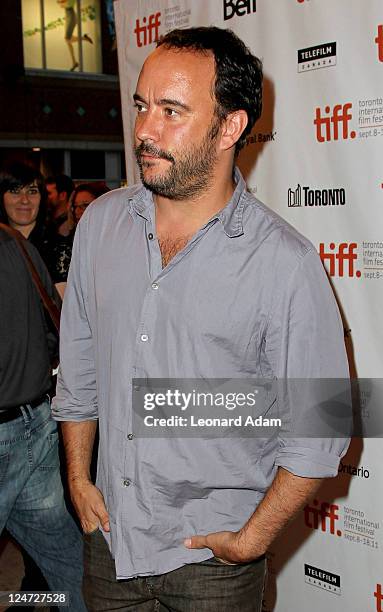 Musician/Actor Dave Matthews arrives at the premiere of "The Woman In The Fifth" at Winter Game Theatre during the 2011 Toronto International Film...