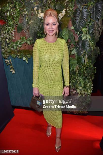 Cathy Lugner during the LB Films We are the world gala event on the occasion of the 73rd Berlinale International Film Festival at The Reed on...