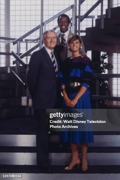 Los Angeles, CA Dorian Harewood, Arthur Hill, Melinda Culea promotional photo for the ABC tv series 'Glitter', episode 'Pilot'.