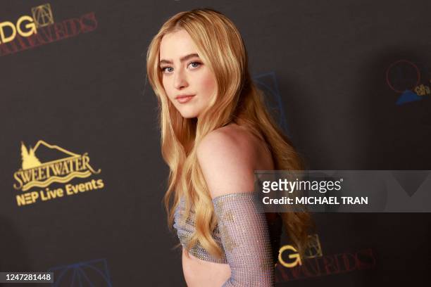 Actress Kathryn Newton arrives for the 27th annual Art Directors Guild Awards at the InterContinental Los Angeles Downtown hotel in Los Angeles,...