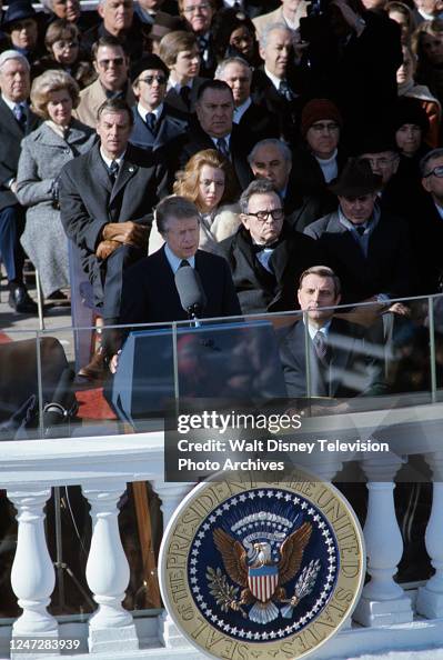 Jimmy Carter, Walter Mondale At The Inauguration Of President Jimmy Carter