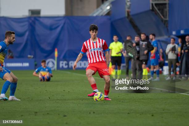 Jose Marsa of Real Sporting de Gijon in action during the LaLiga Smartbank match between FC Andorra v Real Sporting de Gijon at Estadi Nacional on...