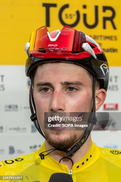 Kevin Vauquelin winner of the overall classification of the 2023 Tour