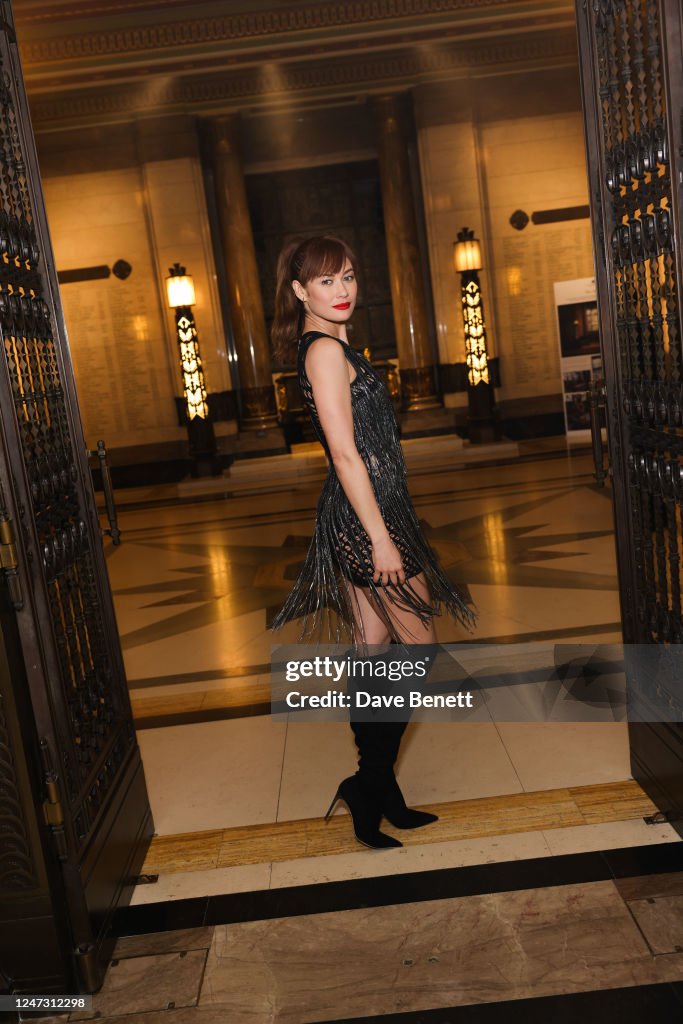 Olga Kurylenko attends the Julien x Gabriela AW23 show during London