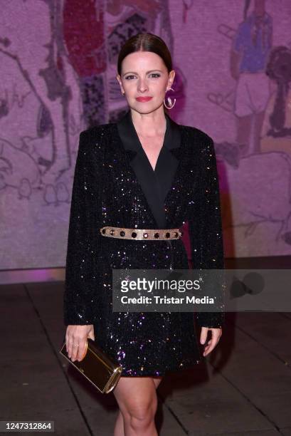 Jennifer Ulrich at the Bulgari & Constantin film party during the 73rd Berlinale International Film Festival Berlin at Cafe Moskau on February 19,...