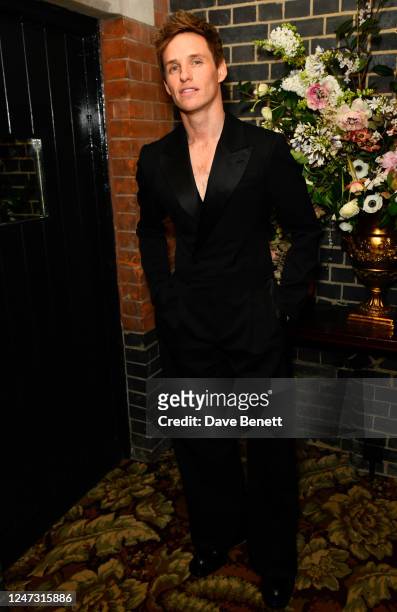 Eddie Redmayne attends Netflix's annual BAFTA Awards afterparty at Chiltern Firehouse on February 19, 2023 in London, England.