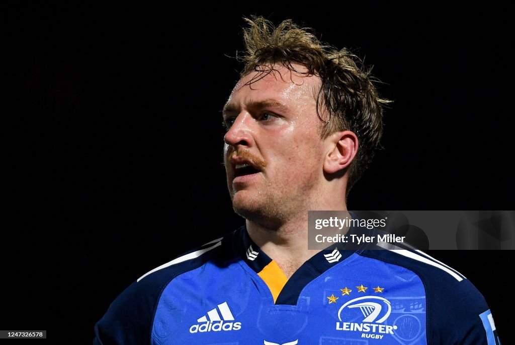 Liam Butler Rugby Dublin , Ireland - 18 February 2023; Liam Turner of Leinster during ...