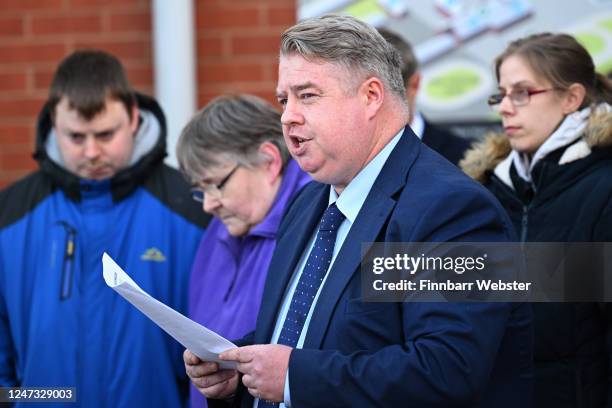 Patrick Maguire, partner at law firm HCC, representing Rebecca Martyn, mother of Sophie and wife of Lee, the Washington and Shepherd Families speaks...