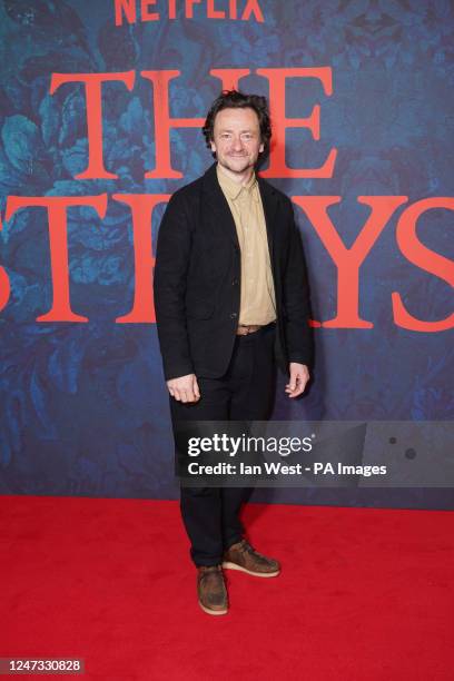 Justin Salinger attending the special screening of Netflix's The Strays at BFI Southbank, London. Picture date: Monday February 20, 2023.