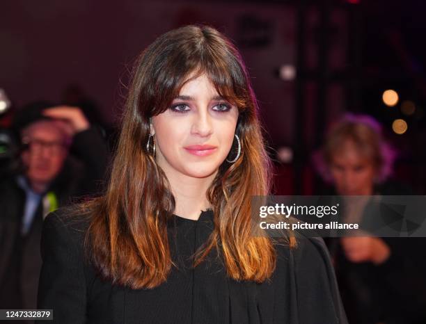 February 2023, Berlin: Actress Benedetta Porcaroli from Italy arrives for the Shooting Stars Award ceremony. The 73rd International Film Festival...