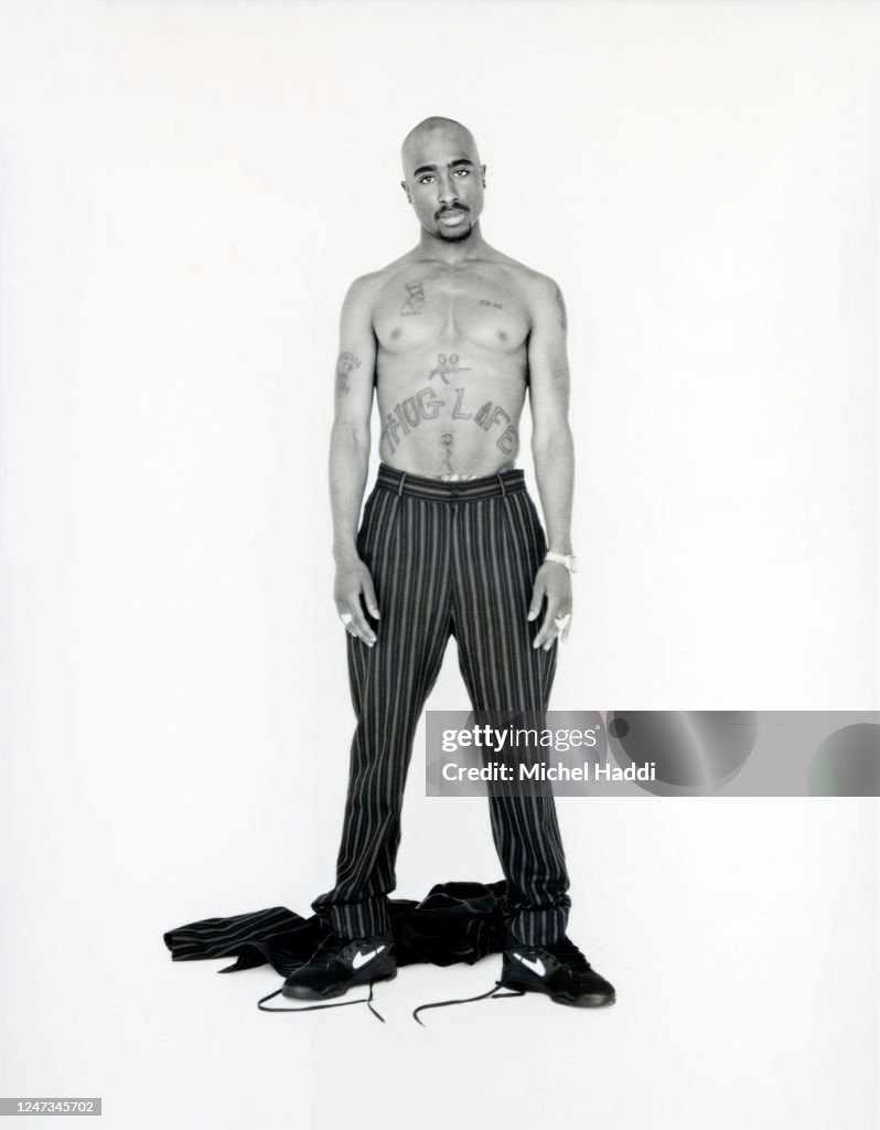 Rapper And Actor Tupac Shakur Is Photographed On April 23 1993 In rapper-and-actor-tupac-shakur-is-photographed-on-april-23-1993-in