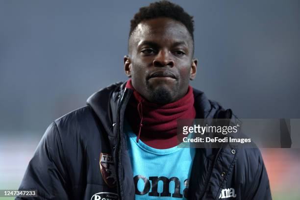 Ronaldo Vieira of Torino Fc looks on during the Serie A match between Torino FC and US Cremonese at Stadio Olimpico di Torino on February 20, 2023 in...