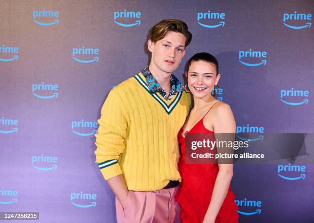 February 2023, Berlin: German actors Damian Hardung and Harriet Herbig-Matten will join the Amazon Prime Video Dinner at the Ayoka Event Space on...