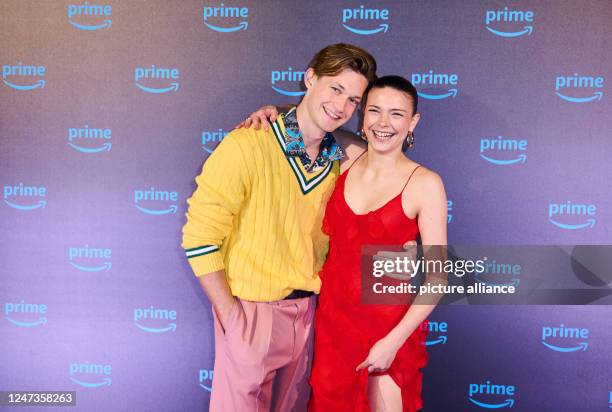 February 2023, Berlin: German actors Damian Hardung and Harriet Herbig-Matten will join the Amazon Prime Video Dinner at the Ayoka Event Space on...
