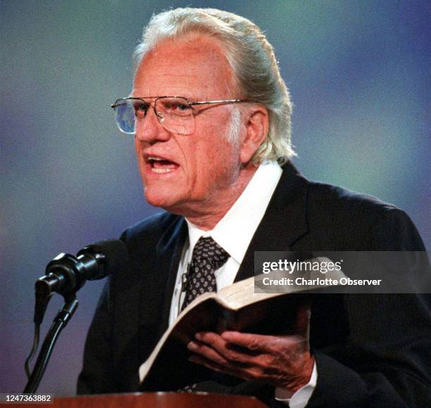 &quot;I want us to get our eyes on Jesus this week,&quot; Billy Graham urged in September 1996. The evangelist died five years ago, but still no...